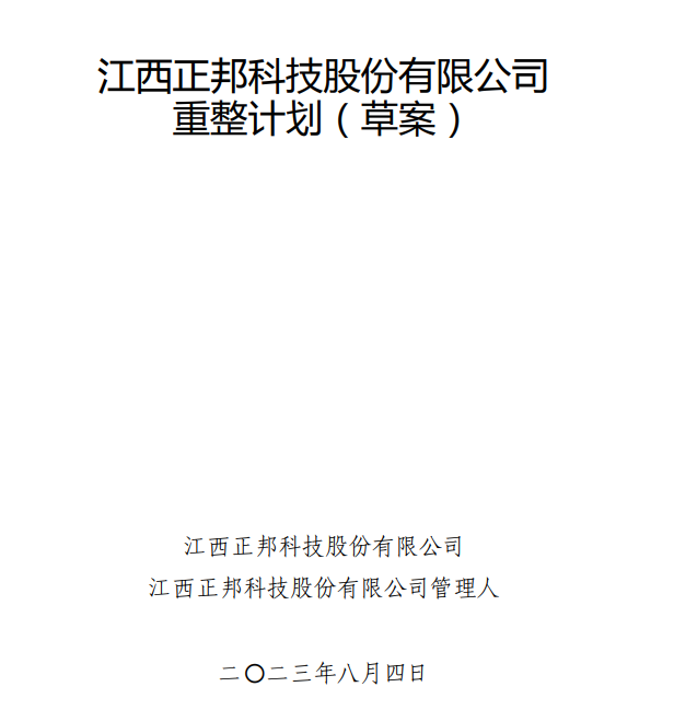 正邦科技发布最新重整计划——双胞胎与正邦如何进行产业发展协同性？