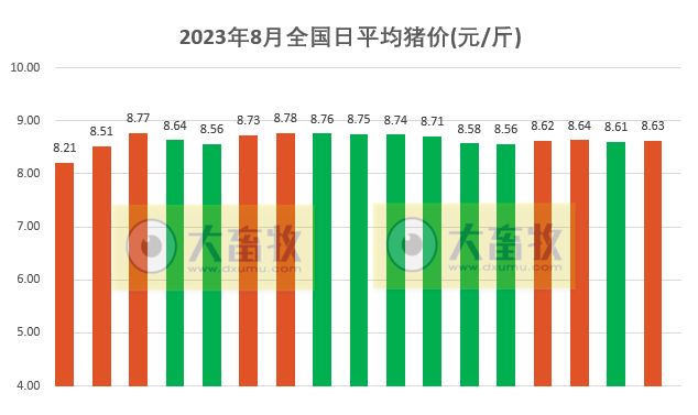 2023.08.17今日猪价