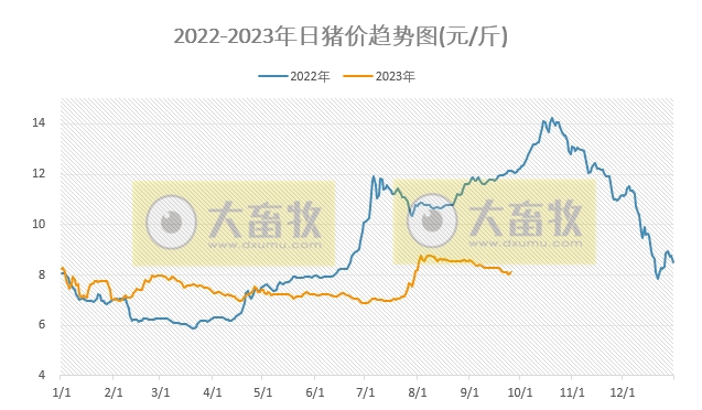 2023.09.26今日猪价
