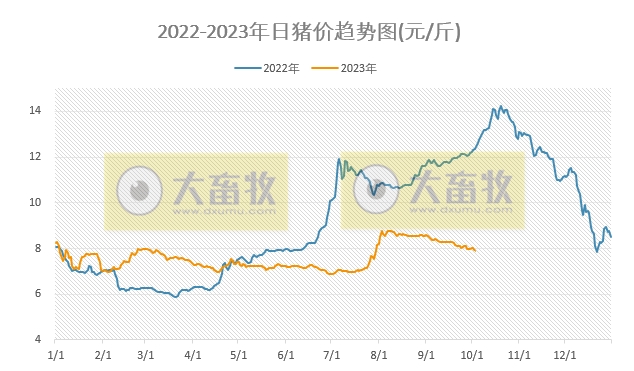 2023.10.03今日猪价