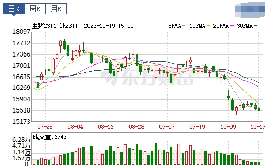 2023.10.20今日猪价