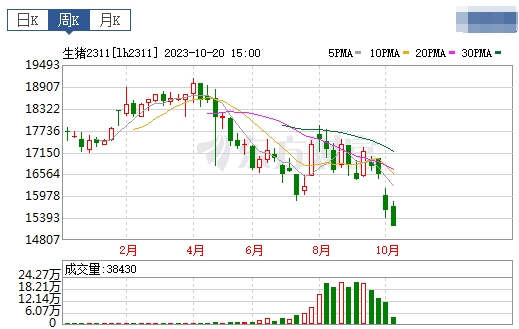 2023.10.22今日猪价