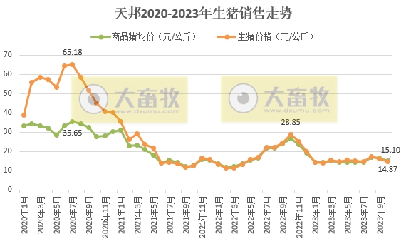 天邦食品：10月生猪销量突破历史新高，其中仔猪销量环比增长3倍多且创历史新高