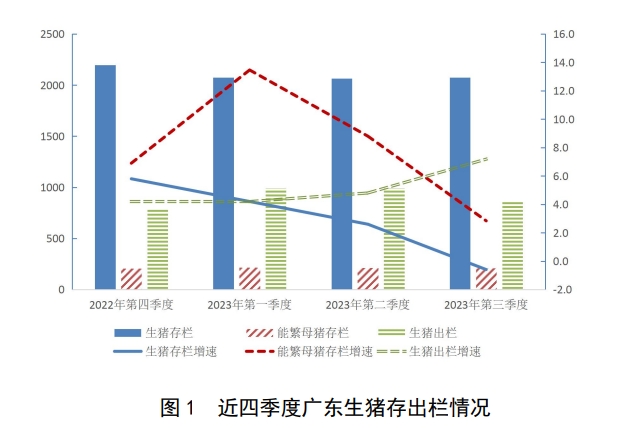 广东：2023年前三季度生猪出栏同比增长5.3%