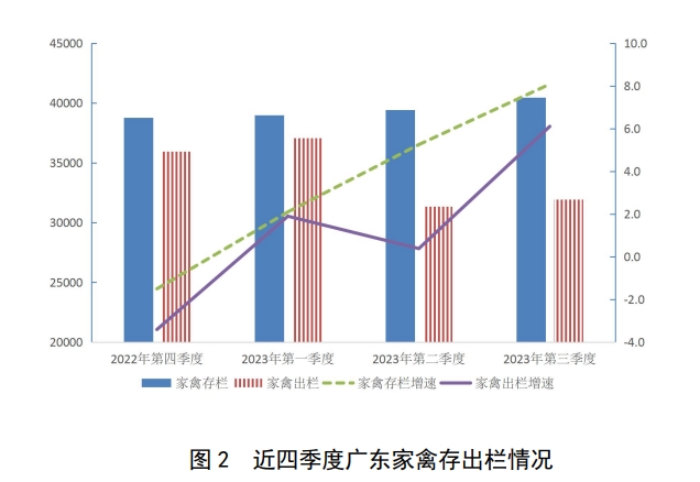 广东：2023年前三季度生猪出栏同比增长5.3%