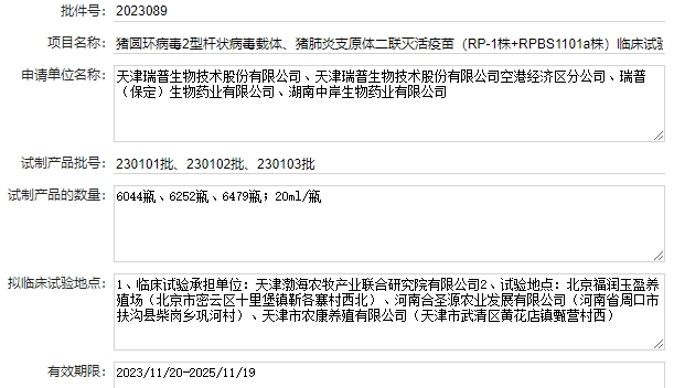 最新猪圆环疫苗品种和厂家汇总（2023年版）