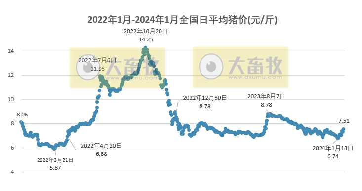 2024.01.27今日猪价