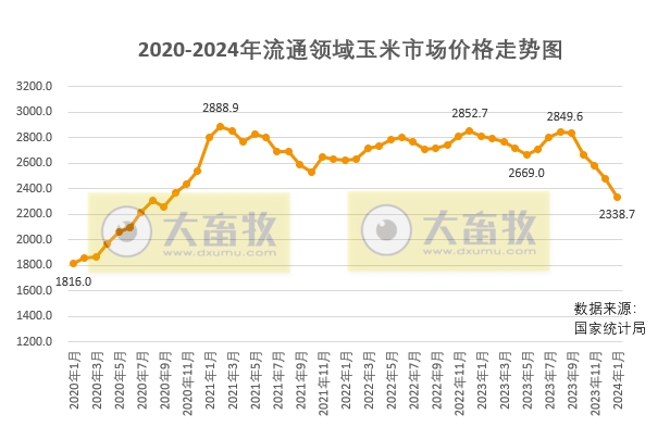 2024年2月中国玉米供需形势分析