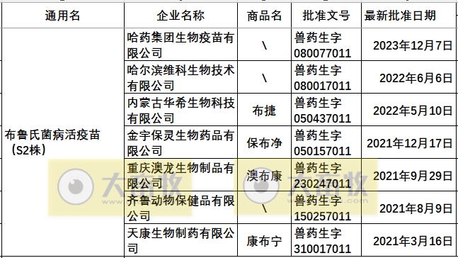 好消息:动物布病疫苗安全可靠,能有效防控牛羊布病——国家动物布病参考实验室对动物布病疫苗进行系统评估确认
