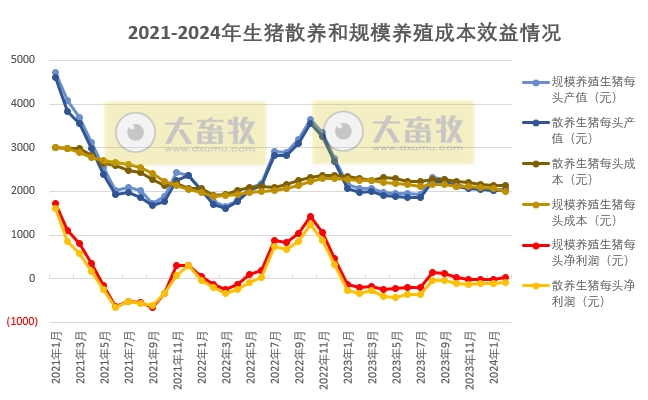 2024年2月生猪行业数据汇总