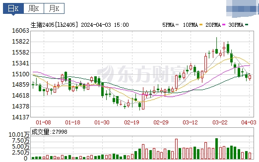 2024.04.04今日猪价——大部分出现下跌