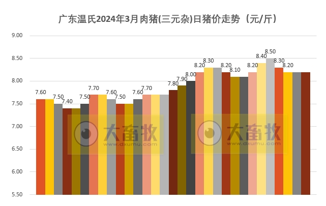 2024年3月及1季度生猪行业数据汇总
