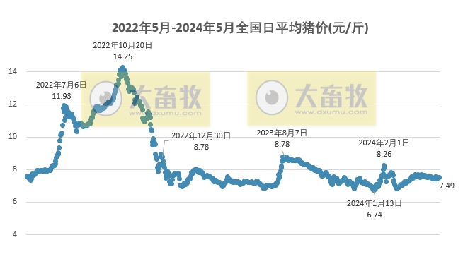 2024.05.10今日猪价