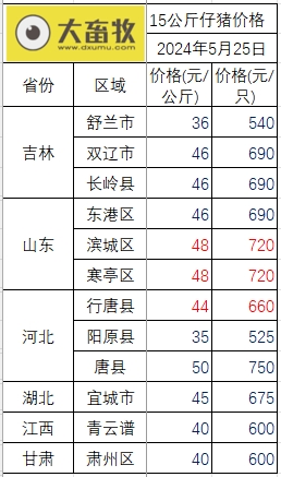2024.05.25今日猪价——全面涨涨涨,均价创今年以来最高价,且接近去年最高价