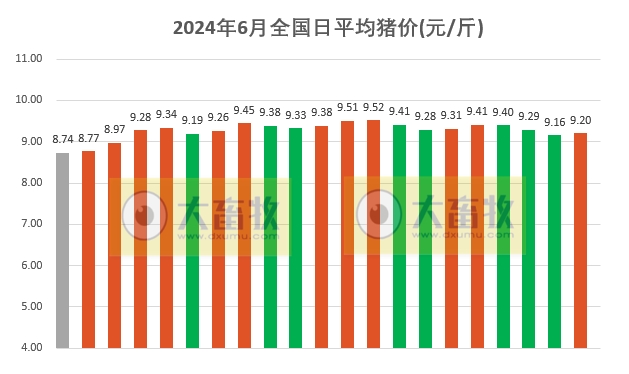 2024.06.21今日猪价——大多数止跌回升