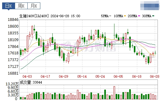2024.06.29今日猪价——止跌反弹，一路飘红