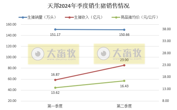 天邦食品：6月生猪销量同环比均减少，上半年生猪销量超300万头同比减少1.5%，仔猪销量约100万头同比增长85%