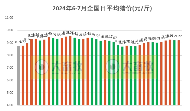 2024.07.08今日猪价——涨跌互现