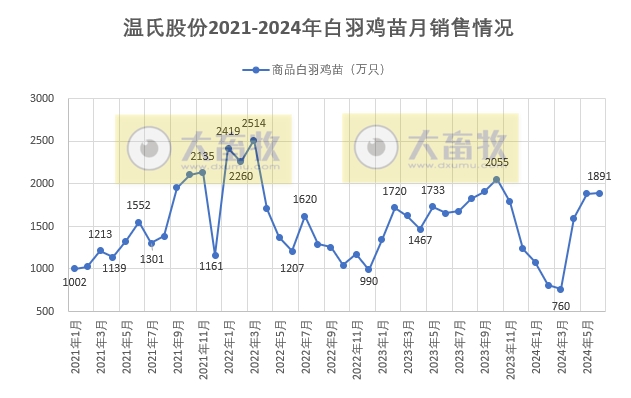 温氏股份：预计上半年净利12.5亿元-15亿元，肉猪销量1437万头增22%，肉鸡销量5.5亿只减1%