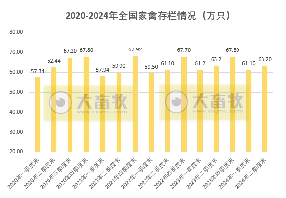 2024年上半年全国畜牧业数据