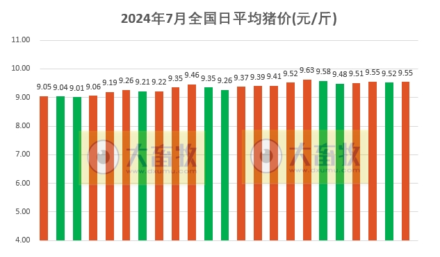 2024.07.23今日猪价——上涨势头更强一些