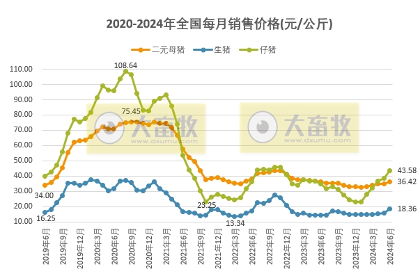 2024年6月及上半年生猪行业数据汇总