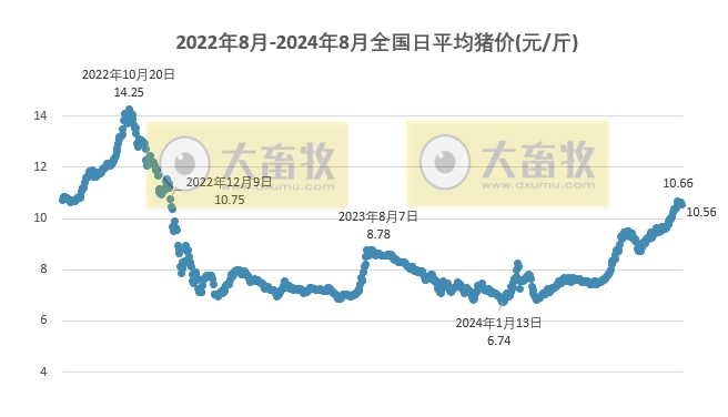 2024.08.17今日猪价——大多省份出现下跌