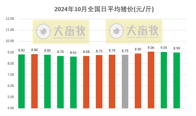 今日猪价 | 2024.10.13 猪价行情——大多数下跌