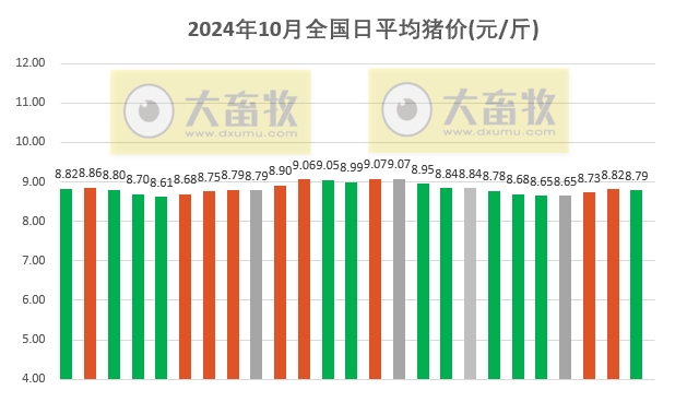 今日猪价 | 2024.10.25 猪价行情——涨跌互现