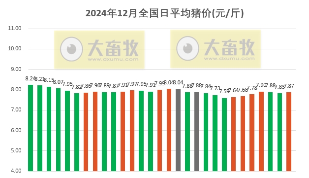 今日猪价 | 2024.12.29 猪价行情——大部分省份止跌回升