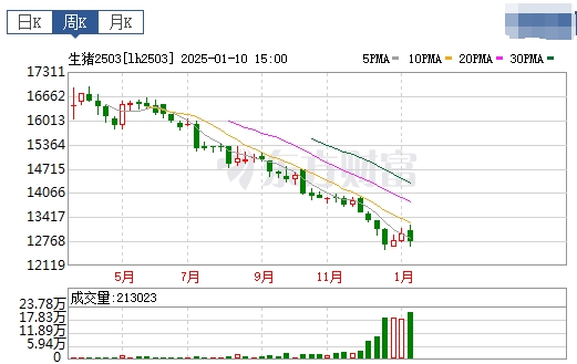 今日猪价 | 2025.01.12 猪价行情——大多数继续下跌,且跌至近半个月最低价