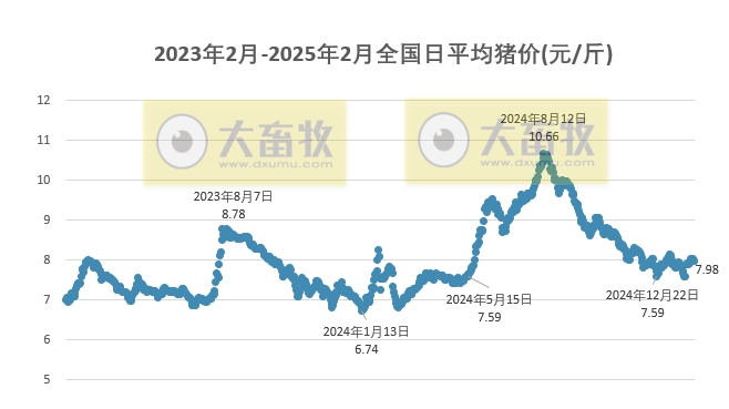 今日猪价 | 2025.02.04 猪价行情