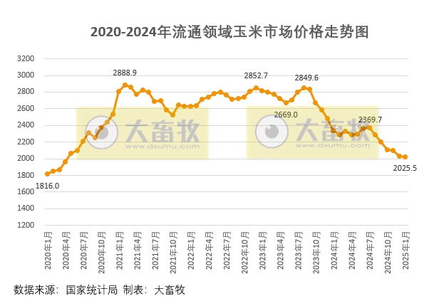 2025年2月中国玉米供需形势分析