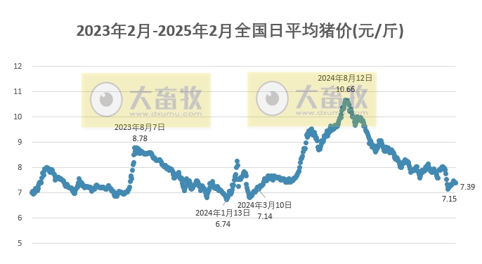 今日猪价 | 2025.02.24猪价行情
