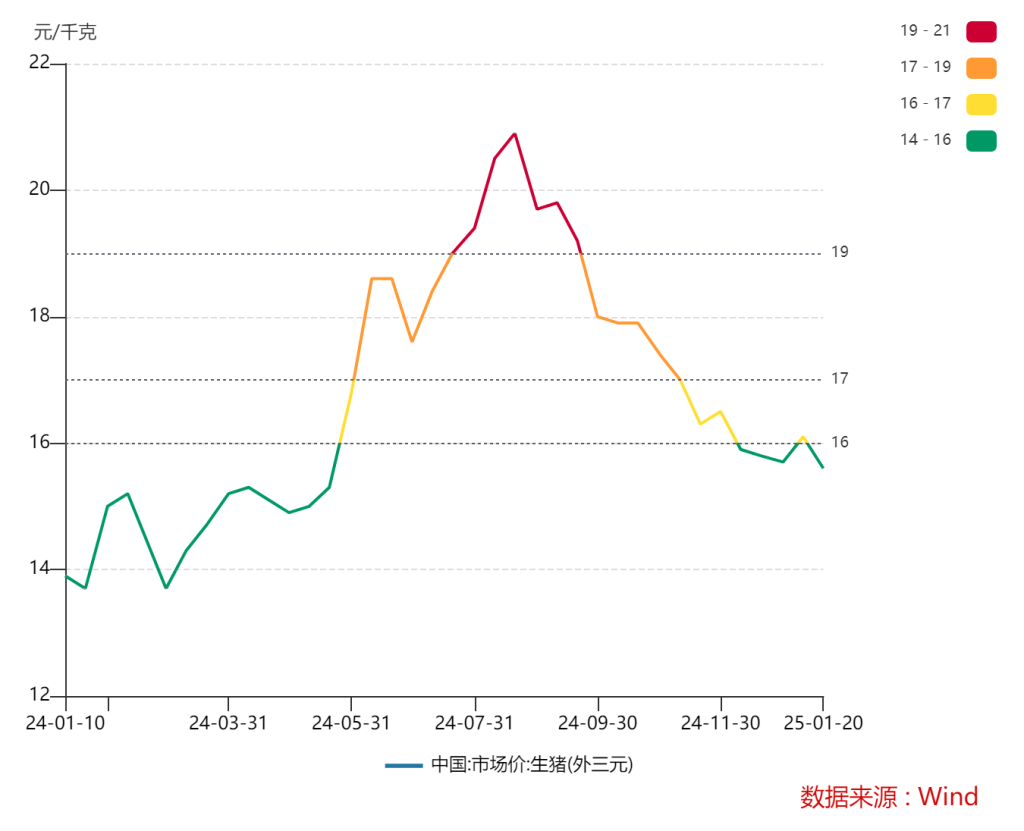 去年猪价呈“倒V”走势，今年行情如何走？