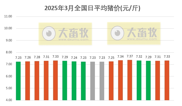 今日猪价 | 2025.03.17猪价行情