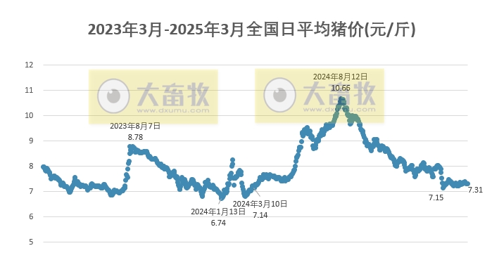 今日猪价 | 2025.03.26猪价行情