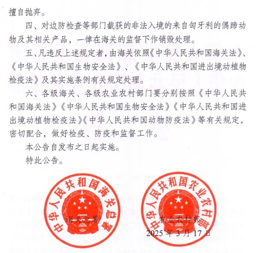 有9国发生324起非瘟疫情，印度发生14起禽流感疫情，死亡或扑杀56.6万只家禽——一周国际动物疫情动态（2025年3月24-28日）