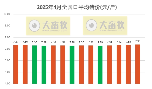 今日猪价 | 2025.04.14 猪价行情——连续4天上涨