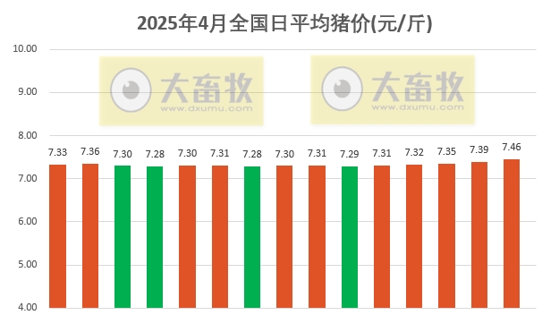 今日猪价 | 2025.04.15 猪价行情——连续5天上涨，上涨幅度扩大