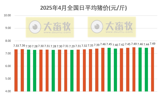 今日猪价 | 2025.04.23 猪价行情——大多数出现上涨