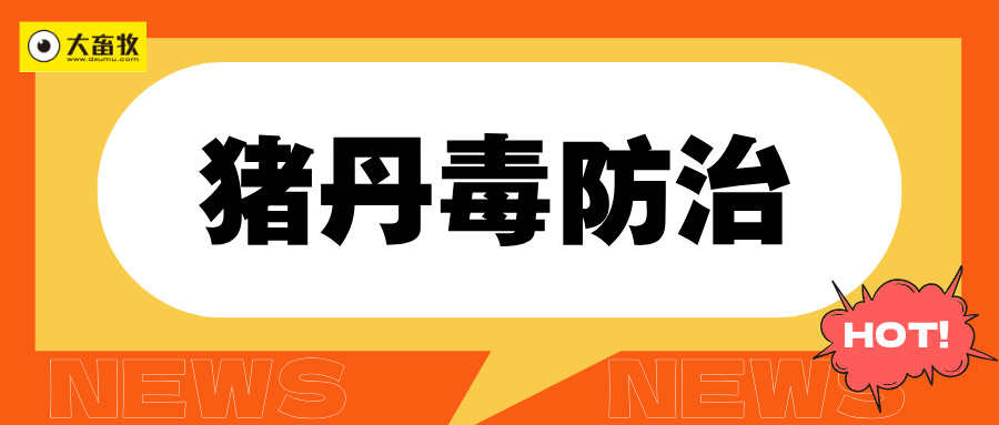 猪丹毒防治技术规程