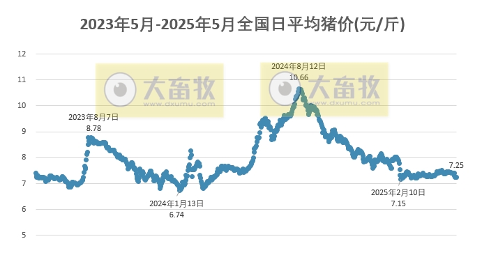 今日猪价 | 2025.05.20 猪价行情