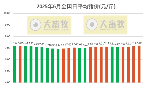2025.06.24 今天猪价行情——连续4天上涨，广东突破8元大关，国储收储体重要求降至115公斤，头部企业明确降重计划