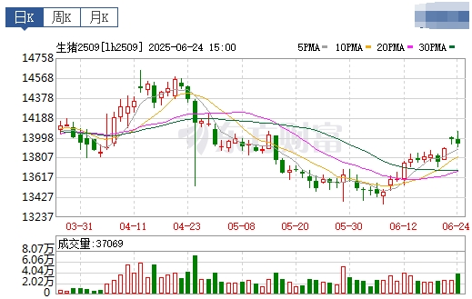 2025.06.25 今天猪价行情——涨跌互现，月底到了，规模猪企开始放量了？今年最高点出现在10月？