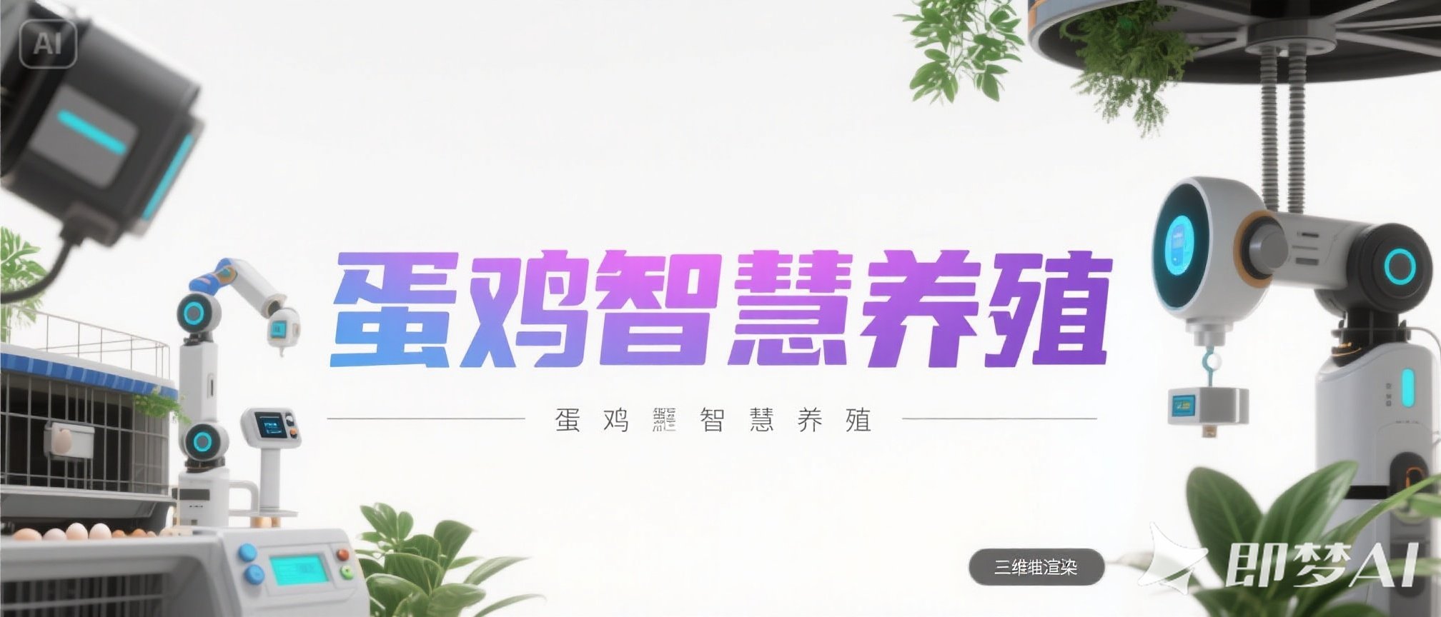 蛋鸡智慧养殖模式——创建蛋鸡“1人+3养鸡机器人”养殖运营模式