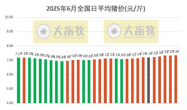 2025.06.30 今天猪价行情——6月上涨收官