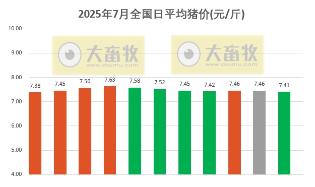 2025.07.11 今天猪价行情——多数以下跌为主，且跌至近10天最低