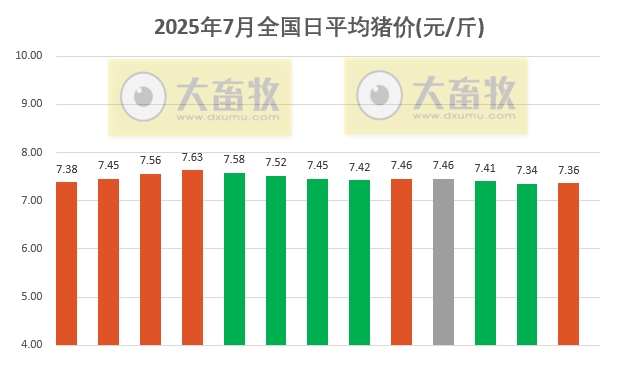 2025.07.13 今天猪价行情——整体稳中有升,预计第三季度猪价可能会季节性回升,但上涨空间不大