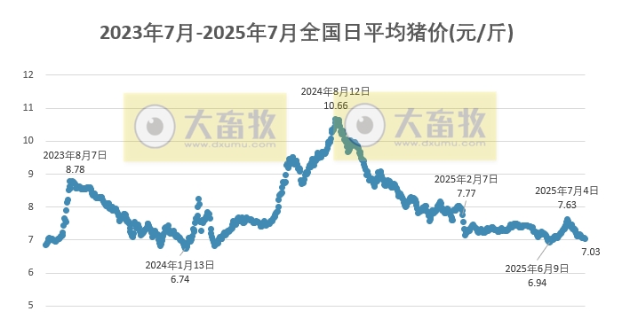 2025.07.29 今天猪价行情分析